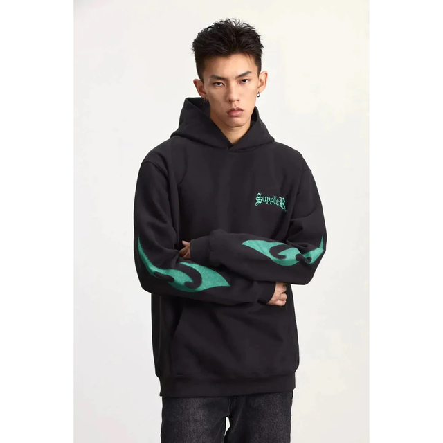 SUPPLIER(サプライヤー) CROSS HOODIE クロス パーカー - パーカー