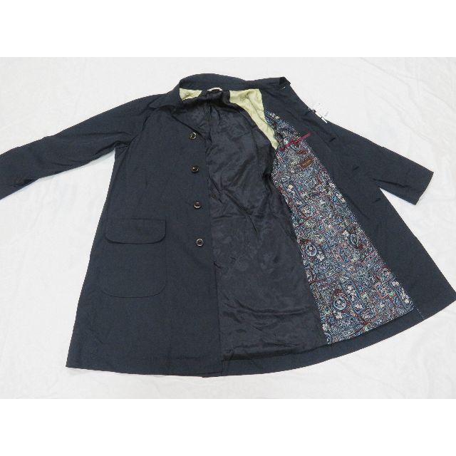 Paul Smith COLLECTION - 新品☆Paul Smith コレクション ステンカラーコート☆紺☆Mサイズ
