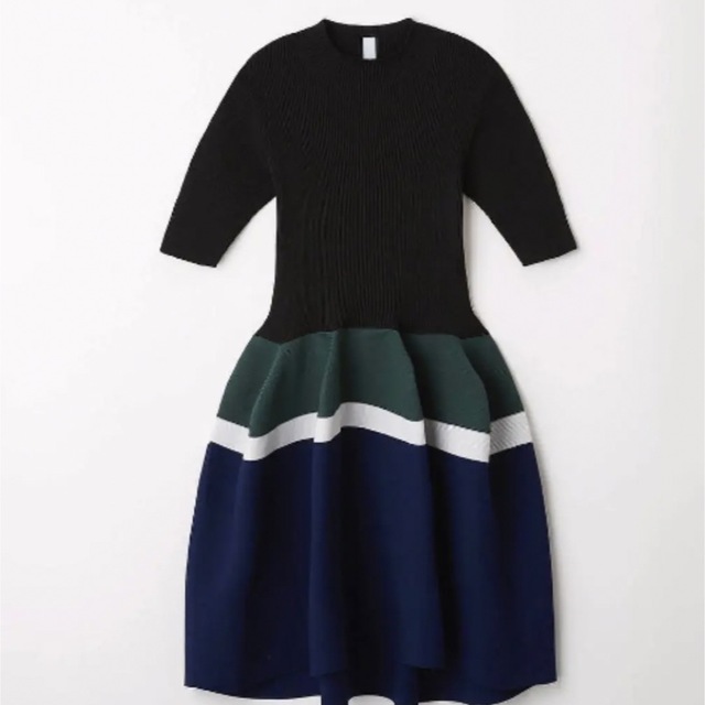 CFCL POTTERY DRESS 3 - BLACK MULTI タグつき