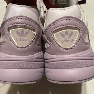 新品♡adidas♡スニーカー♡厚底♡23cm♡パープル♡