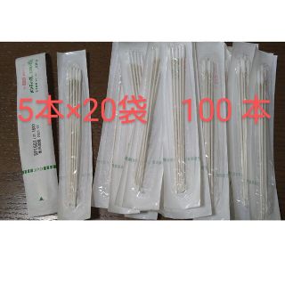 メンティップ　病院用綿棒　5P15035本1パック入り×20パック(綿棒)