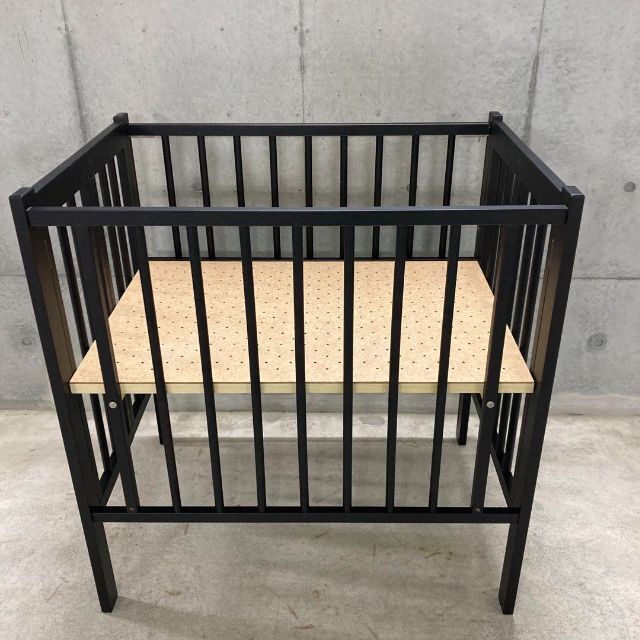 人気商品】 日本製 ベビーベッド ワンタッチハイベッド クールミニ