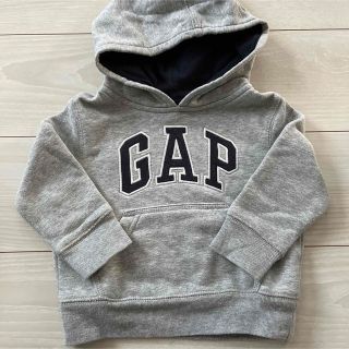 ギャップ(GAP)のGAPパーカー　グレー(トレーナー)