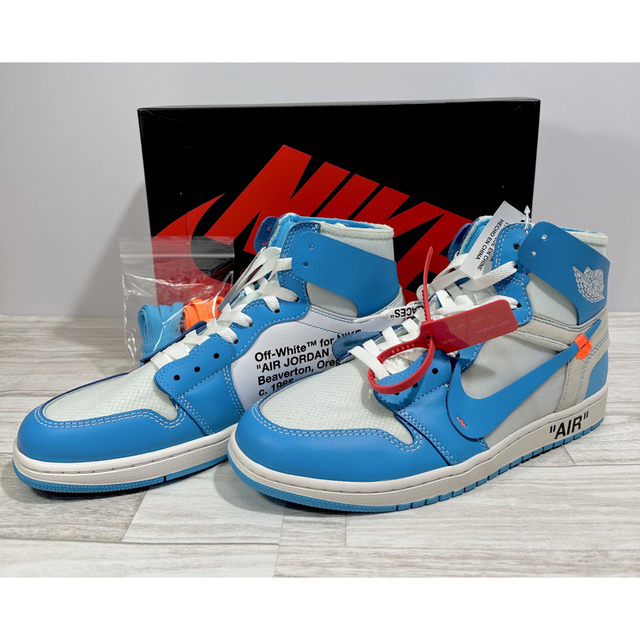 国内配送】 NIKE UNC High 1 Jordan 《未使用/国内正規品》ナイキ×オフ