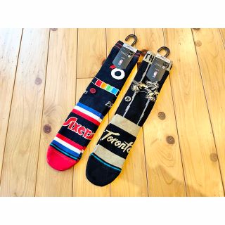 スタンス(STANCE)の新品未使用　スタンス　STANCE NBA ソックス　靴下　2足セット　Lサイズ(ソックス)