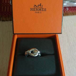 エルメス(Hermes)のemi様HERMESロープシルバー💍箱つき専用です。(リング(指輪))