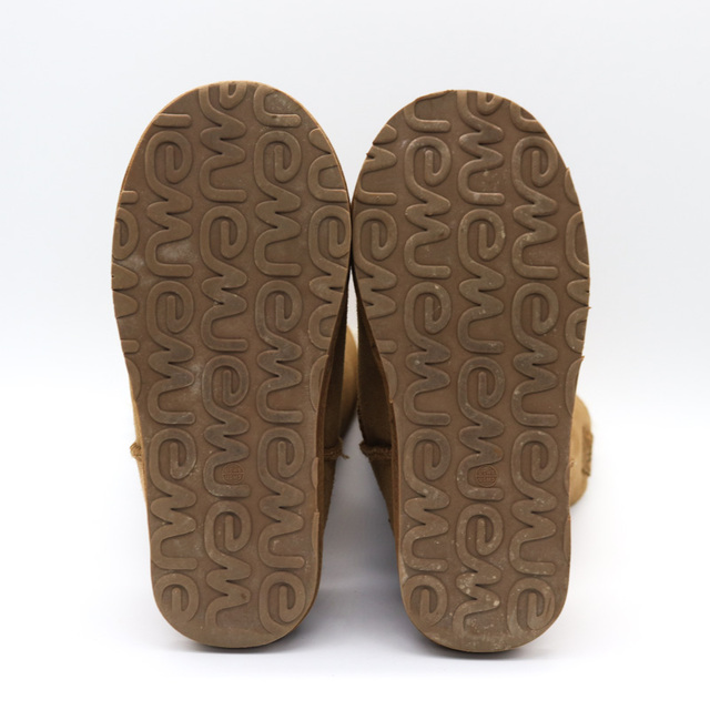 エミュー ムートンブーツ ALBA アルバ シープスキン ショートブーツ スエードレザー シューズ 靴 レディース 23cmサイズ ブラウン EMU レディースの靴/シューズ(ブーツ)の商品写真