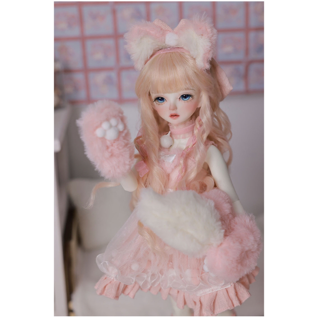 bjd 1/4 ドール本体 球体関節人形 ハンドメイド-
