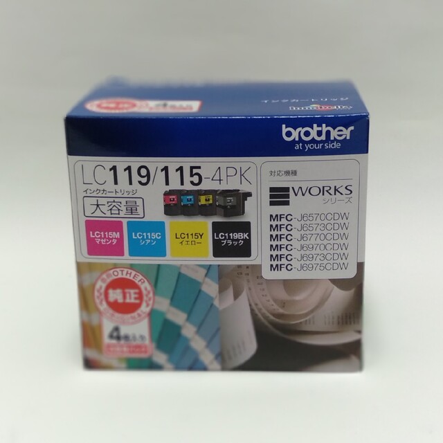 brother ブラザー　インクカートリッジ LC119/115-4PK 4色LC119115-4PK