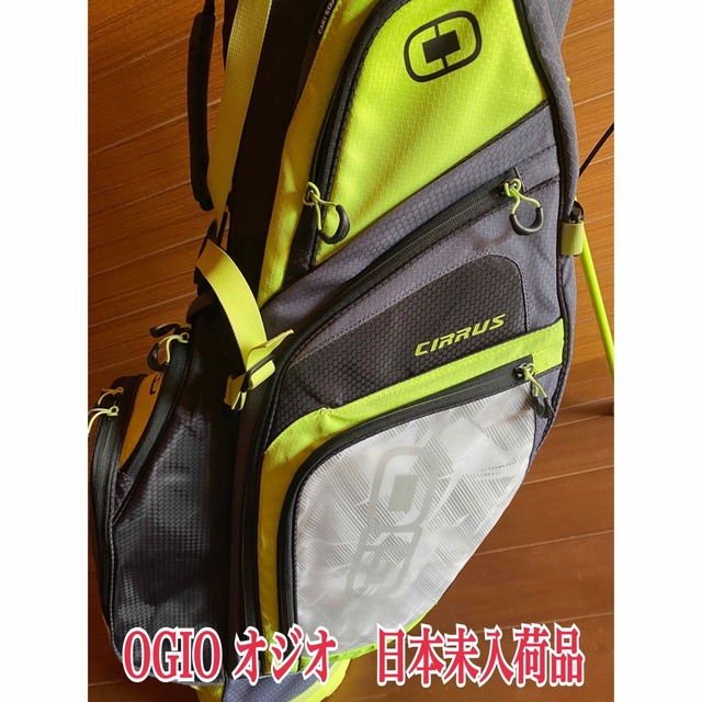 OGIO オジオ　スタンド式キャディバッグ　日本未入荷品　蛍光イエロー