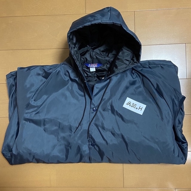 AH.H HOODED COACH JACKET / TWO-TONE CAP - ナイロンジャケット