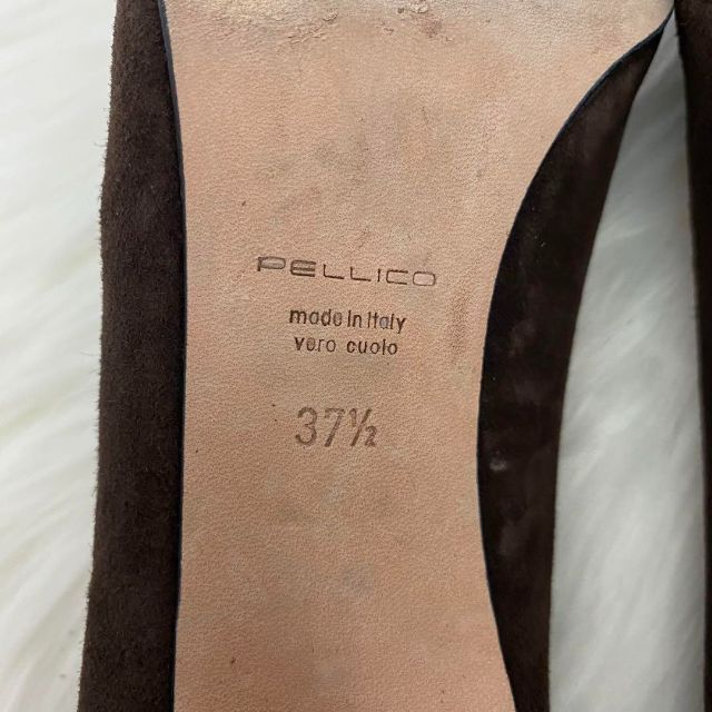 PELLICO(ペリーコ)のPELLICO　ペリーコ　ハイヒール パンプス　ダークブラウン　37.5 レディースの靴/シューズ(ハイヒール/パンプス)の商品写真