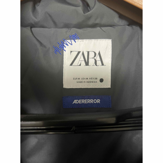 ZARAアーダーエラーのダウンジャケット