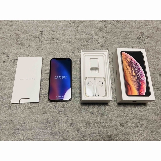 【美品】iPhone XS 256GB ゴールドスマホ/家電/カメラ