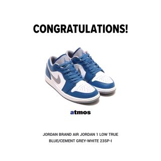 ジョーダン(Jordan Brand（NIKE）)のAIRJORDAN1 LOW  TRUE BLUE 27.5cm(スニーカー)