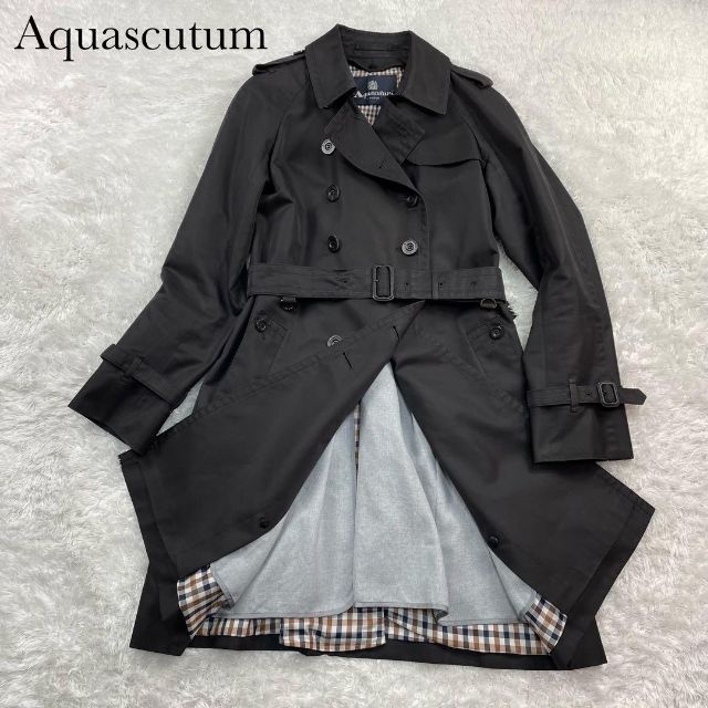 有名なブランド AQUA SCUTUM - 極美品✨アクアスキュータム トレンチ