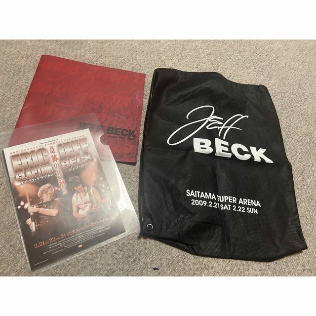 JEFF BECK JapaTour 2009 パンフレット おまけ付き