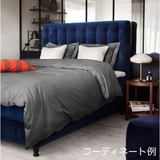 イケア(IKEA)のIKEA ルクトヤスミン　LUKTJASMIN 布団カバー　枕カバー(シーツ/カバー)