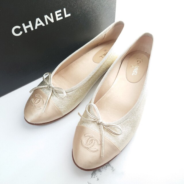 CHANEL シャネル メリージェーン バレリーナ バレエシューズ パンプス