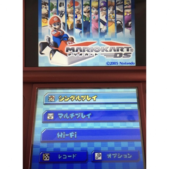 ニンテンドーDS(ニンテンドーDS)のDSマリオカート エンタメ/ホビーのゲームソフト/ゲーム機本体(家庭用ゲームソフト)の商品写真