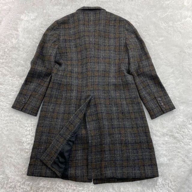 極美品✨マーガレットハウエル チェスターコート ツイード チェック柄