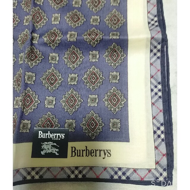 BURBERRY(バーバリー)のBURBERRY バーバリー ハンカチ メンズ 紳士 メンズのファッション小物(ハンカチ/ポケットチーフ)の商品写真