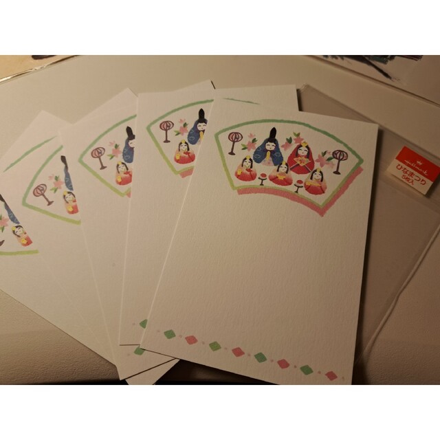 ポストカード(丸ノ内線、ひな祭りなど)８枚セット エンタメ/ホビーの声優グッズ(写真/ポストカード)の商品写真