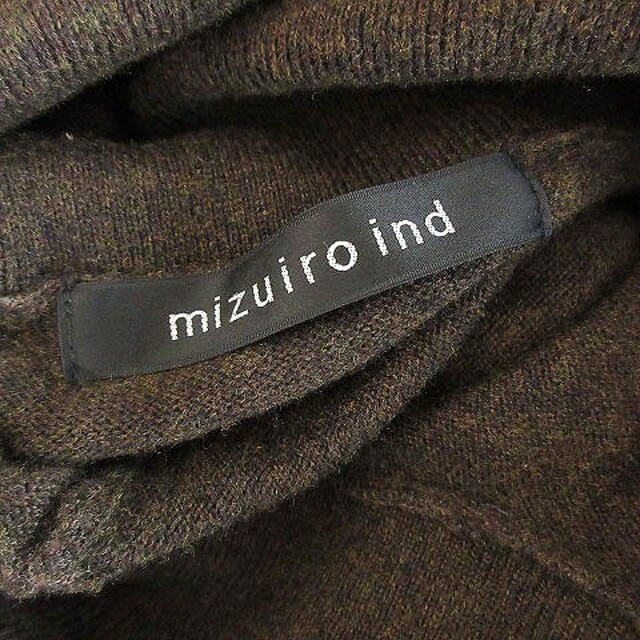 mizuiro ind - ミズイロインド ニット ベスト ロング プルオーバー