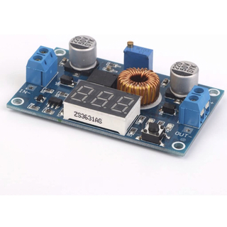 パワーモジュール 調整可能 ステップダウン 電圧計 5A 75W DC-DC(PC周辺機器)