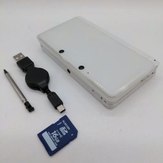 ✨大容量SDカード✨ニンテンドー3DS アイスホワイト(家庭用ゲーム機本体)