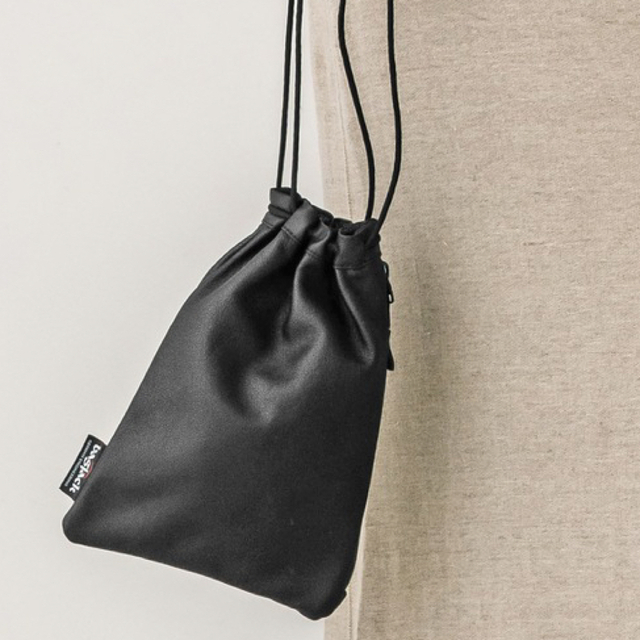 BAGJACK bshop別注 レザーポシェット 巾着 ユニセックス 見事な