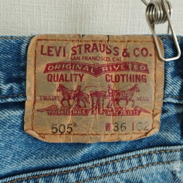 Levi's(リーバイス)のリーバイス505  W36 L32 コロンビア製 メンズのパンツ(デニム/ジーンズ)の商品写真