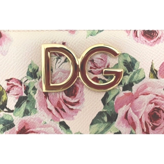 DOLCE&GABBANA - ♡新品未使用♡ Dolce&Gabbanaローズプリント長財布の