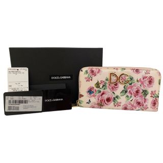 DOLCE&GABBANA - ♡新品未使用♡ Dolce&Gabbanaローズプリント長財布の