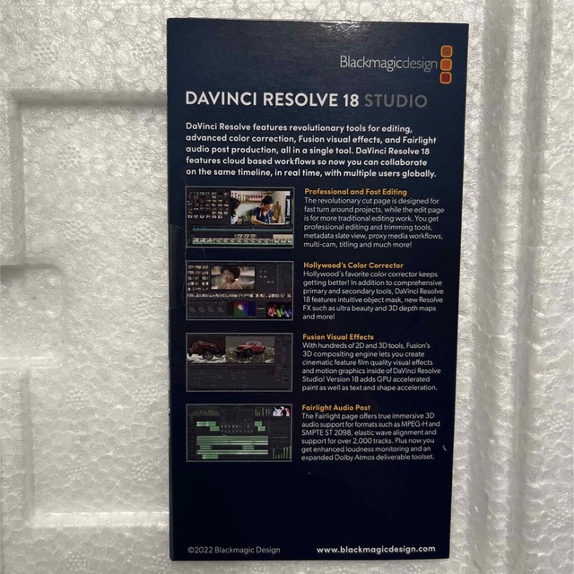 HOU様専用 Davinci Resolve 18 Studioライセンスキー | une3.net