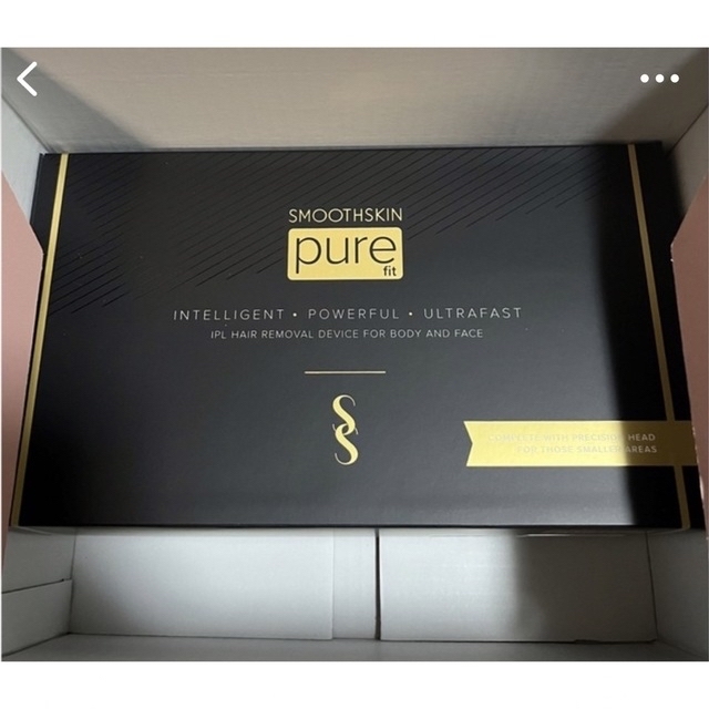 スムーズスキン pure fit 光脱毛器 ホワイト-