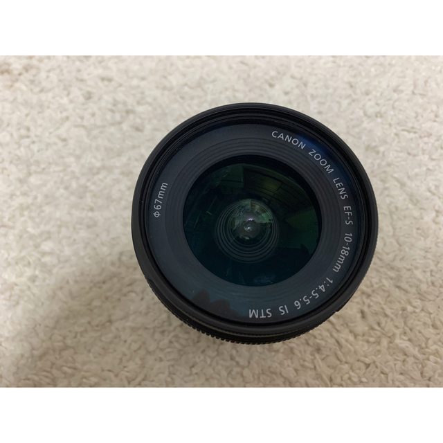 Canon(キヤノン)のCanon EF-S10-18 F4.5-5.6 IS STM スマホ/家電/カメラのカメラ(レンズ(ズーム))の商品写真