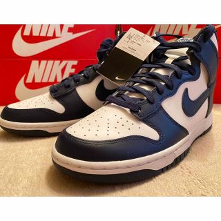 ナイキ(NIKE)の【新品】Nike Dunk High "Championship Navy"(スニーカー)