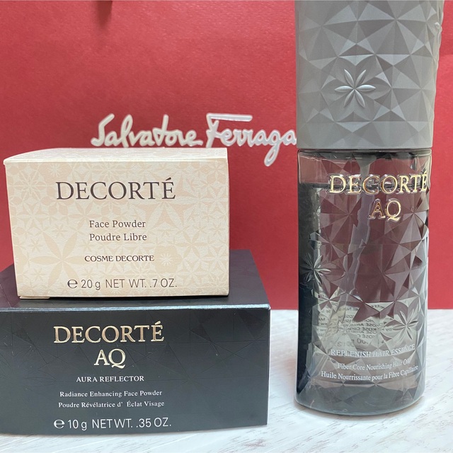 COSME DECORTE】フェイスパウダー ヘアエッセンス セット jagoron.tv