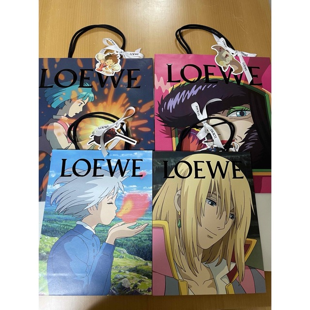 loewe ハウルの動く城 紙袋 ショッパー