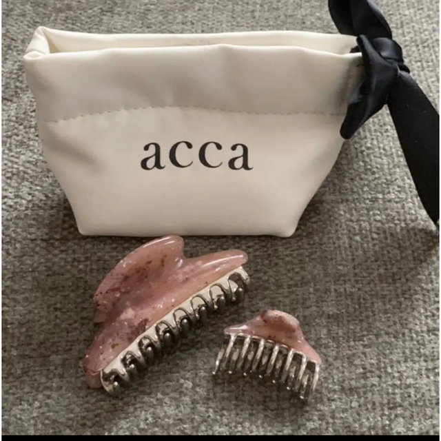 acca(アッカ)のアッカ  クリップセット レディースのヘアアクセサリー(バレッタ/ヘアクリップ)の商品写真