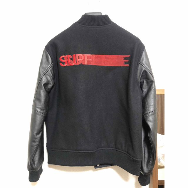 Supreme Motion Logo Varsity Jacket M 1