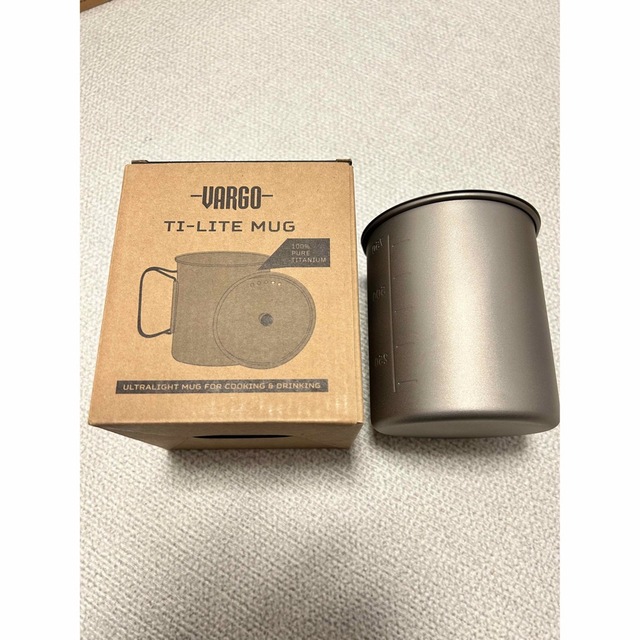 新品 Vargo Ti Lite 750 mug チタン製 バーゴ マグの通販 by