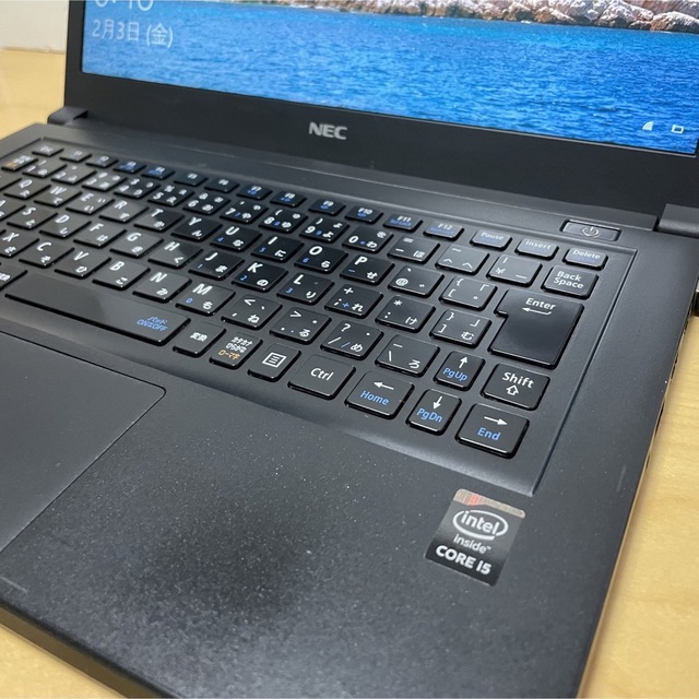 NEC(エヌイーシー)のNEC ノートパソコン i5 SSD Windows WiFi 無線 軽い スマホ/家電/カメラのPC/タブレット(ノートPC)の商品写真