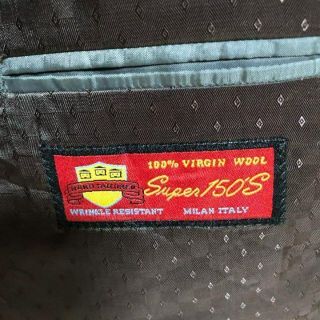 MANTONI テーラードジャケット ピンストライプ ヴァージンウールの通販