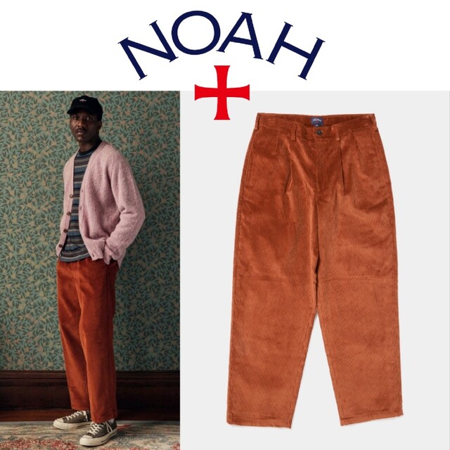 Supreme(シュプリーム)の新品■22FW Noah Double-Pleat Corduroy Pants メンズのパンツ(その他)の商品写真