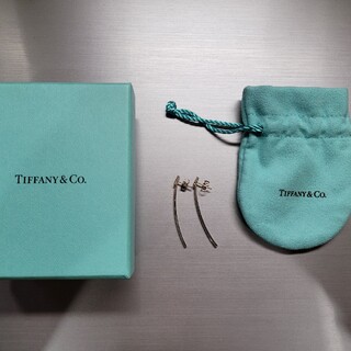 Tiffany & Co. - ティファニー　T バーピアス