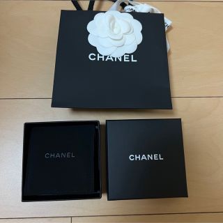 カーキ×インディゴ CHANEL リング ピアス セット 袋(小)付き - 通販