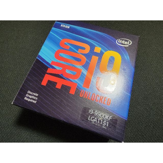 Intel インテル Core i9-9900KF LGA1151 CPUスマホ/家電/カメラ