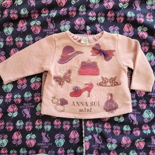 アナスイミニ(ANNA SUI mini)のアナスイミニ　トレーナー　size80(トレーナー)